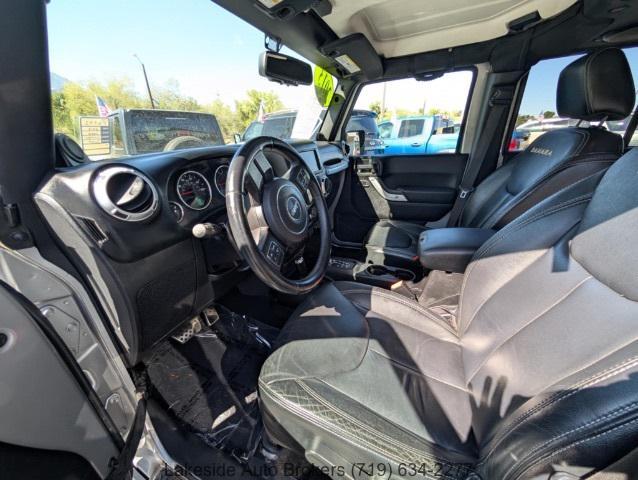 used 2013 Jeep Wrangler Unlimited car, priced at $19,500