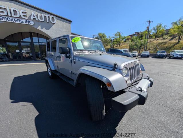 used 2013 Jeep Wrangler Unlimited car, priced at $20,400