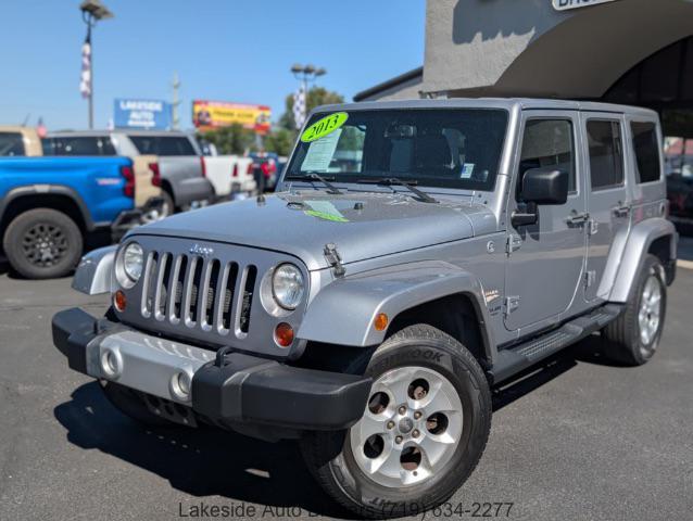 used 2013 Jeep Wrangler Unlimited car, priced at $20,400