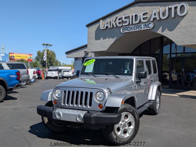 used 2013 Jeep Wrangler Unlimited car, priced at $20,400