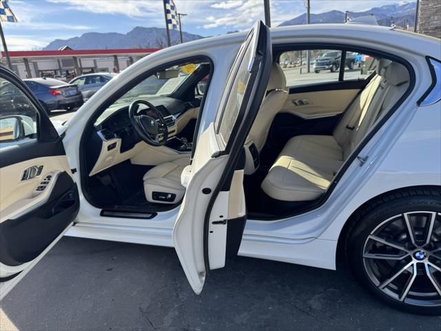 used 2019 BMW 330 car, priced at $23,200