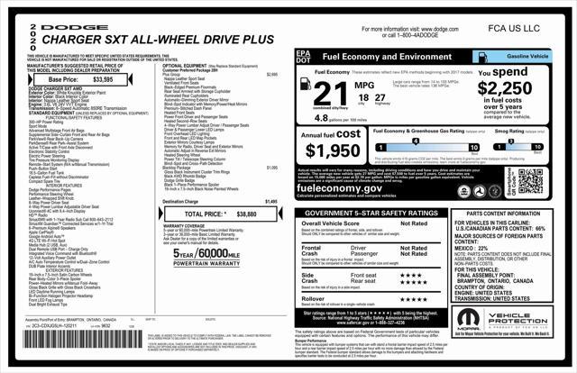 used 2020 Dodge Charger car, priced at $23,300