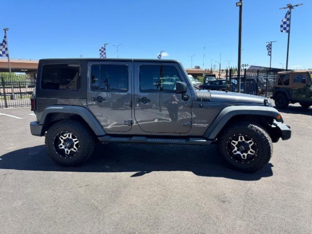used 2017 Jeep Wrangler Unlimited car, priced at $15,900