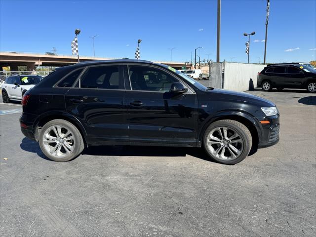 used 2018 Audi Q3 car, priced at $18,000