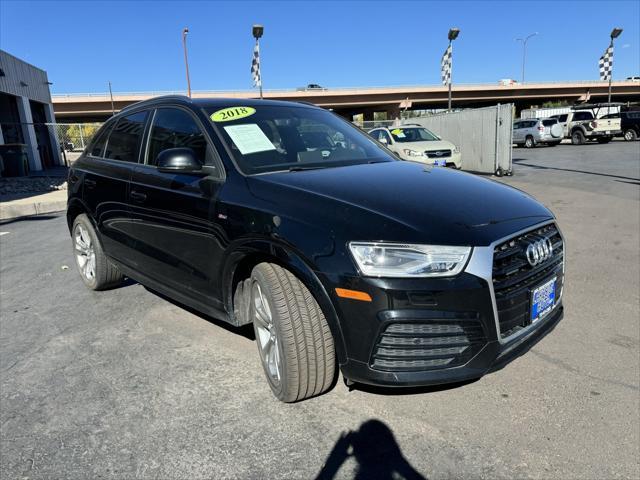 used 2018 Audi Q3 car, priced at $18,000