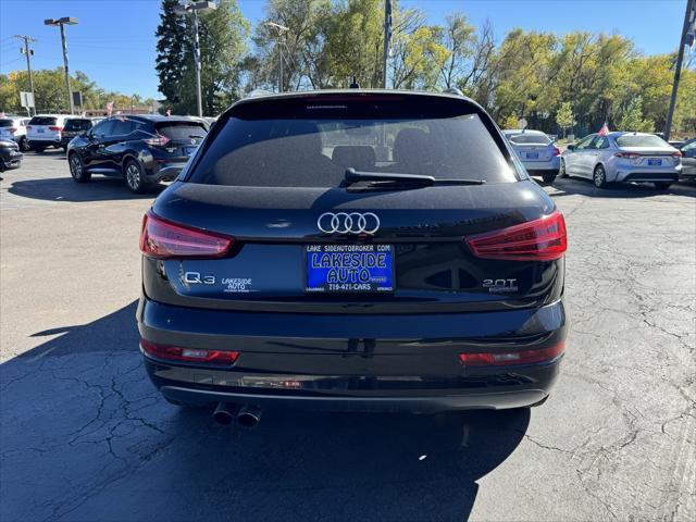 used 2018 Audi Q3 car, priced at $18,000