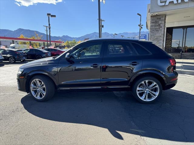 used 2018 Audi Q3 car, priced at $18,000