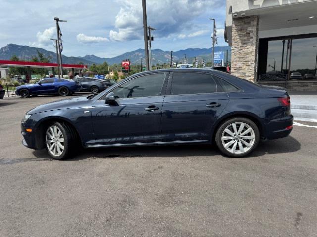 used 2018 Audi A4 car, priced at $17,500