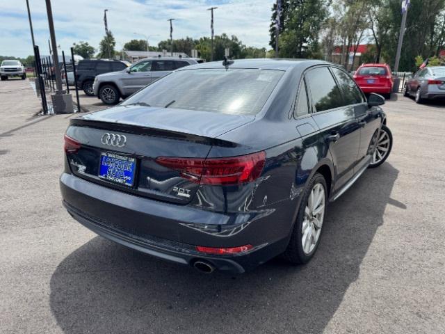 used 2018 Audi A4 car, priced at $17,500