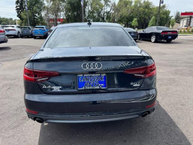 used 2018 Audi A4 car, priced at $17,500