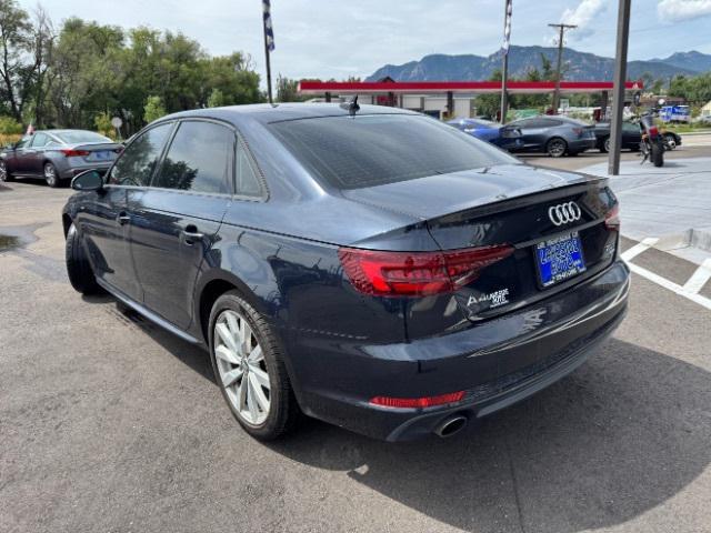 used 2018 Audi A4 car, priced at $17,500