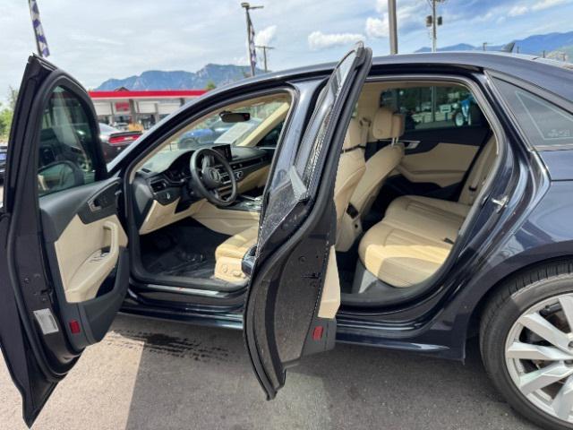 used 2018 Audi A4 car, priced at $17,500