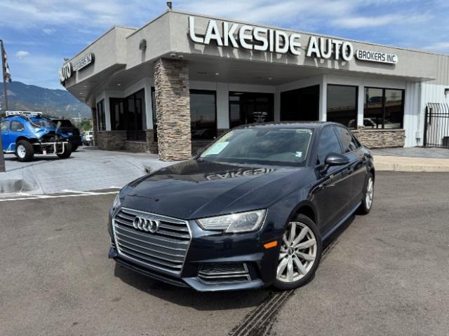 used 2018 Audi A4 car, priced at $17,500