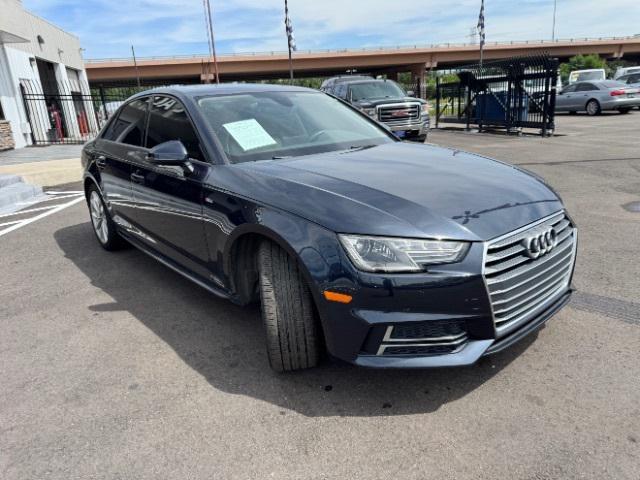 used 2018 Audi A4 car, priced at $17,500