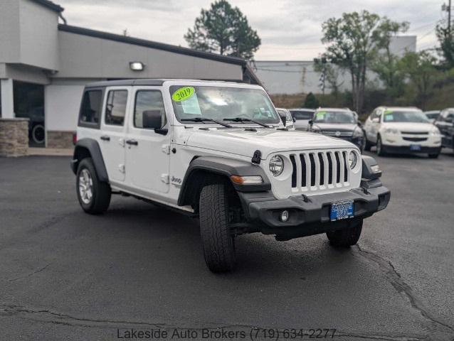 used 2019 Jeep Wrangler Unlimited car, priced at $23,900