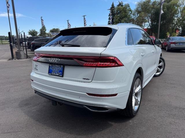 used 2019 Audi Q8 car, priced at $37,500