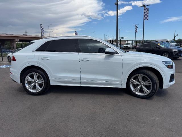 used 2019 Audi Q8 car, priced at $37,500