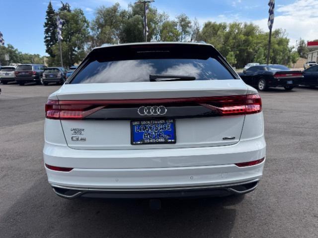 used 2019 Audi Q8 car, priced at $37,500