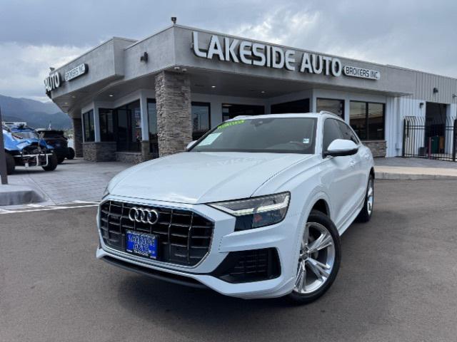 used 2019 Audi Q8 car, priced at $37,500