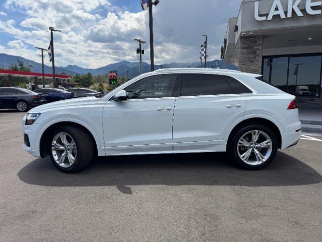 used 2019 Audi Q8 car, priced at $37,500