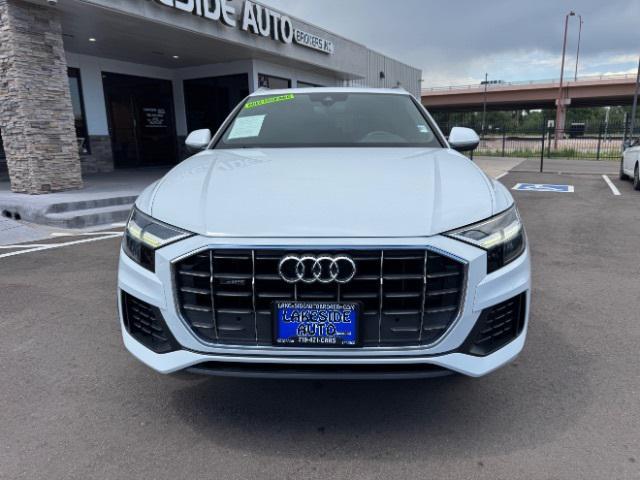 used 2019 Audi Q8 car, priced at $37,500