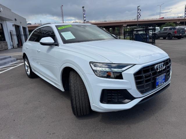 used 2019 Audi Q8 car, priced at $37,500