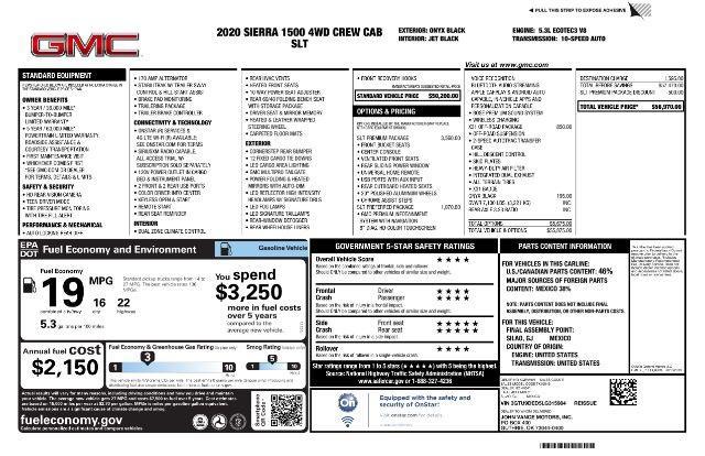 used 2020 GMC Sierra 1500 car, priced at $35,700