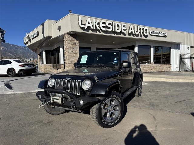 used 2017 Jeep Wrangler Unlimited car, priced at $25,300