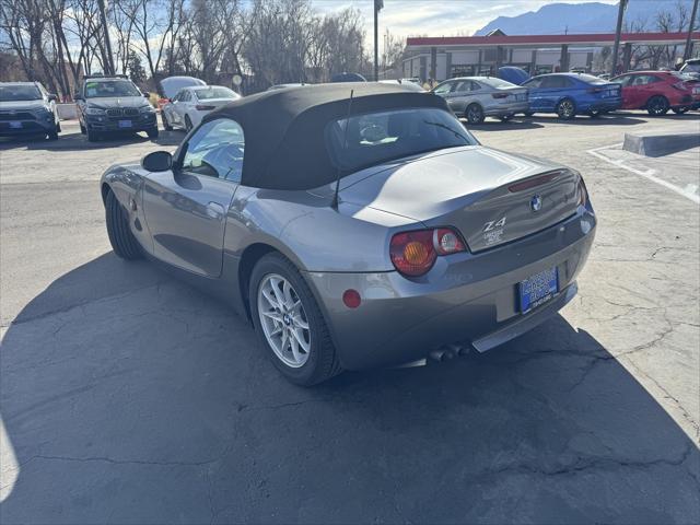 used 2004 BMW Z4 car, priced at $13,800