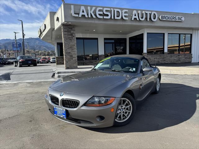 used 2004 BMW Z4 car, priced at $13,800