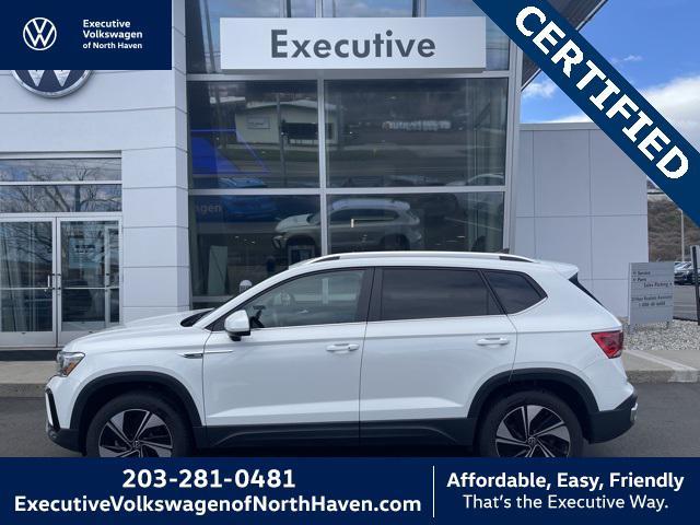 used 2023 Volkswagen Taos car, priced at $24,896
