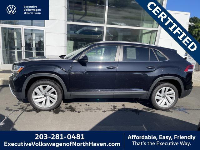 used 2021 Volkswagen Atlas Cross Sport car, priced at $25,999