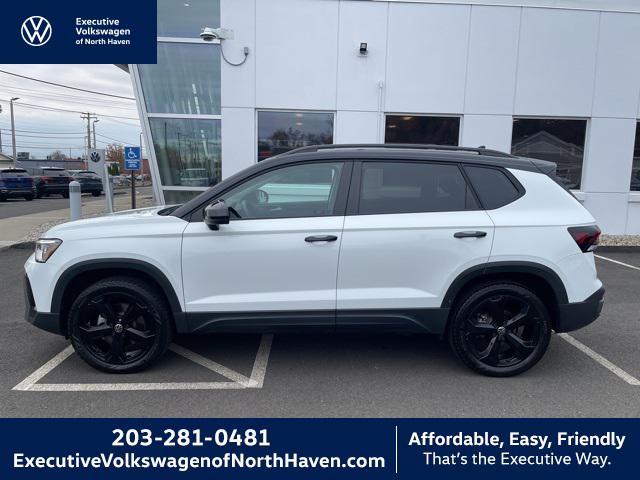 used 2025 Volkswagen Taos car, priced at $28,694