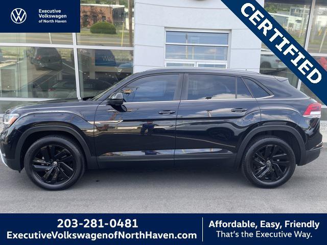 used 2022 Volkswagen Atlas Cross Sport car, priced at $30,947