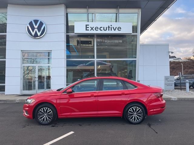 used 2021 Volkswagen Jetta car, priced at $18,682