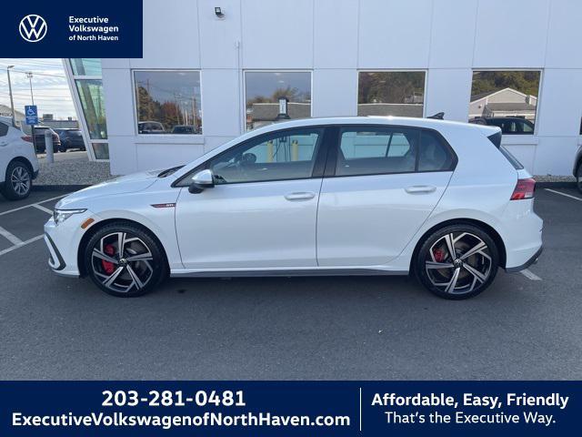 used 2024 Volkswagen Golf GTI car, priced at $31,780