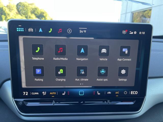 new 2025 Volkswagen ID.4 car, priced at $44,591