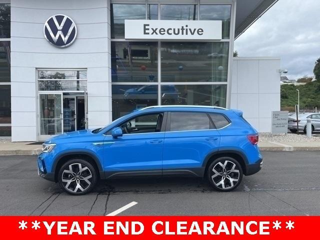 used 2023 Volkswagen Taos car, priced at $27,000