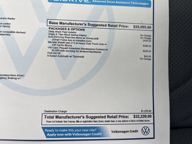 new 2026 Volkswagen Jetta car, priced at $31,138