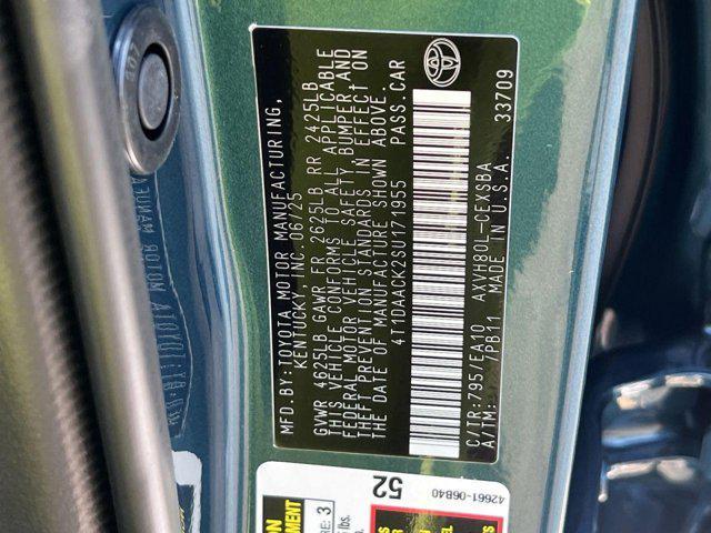 new 2025 Toyota Camry car, priced at $30,495