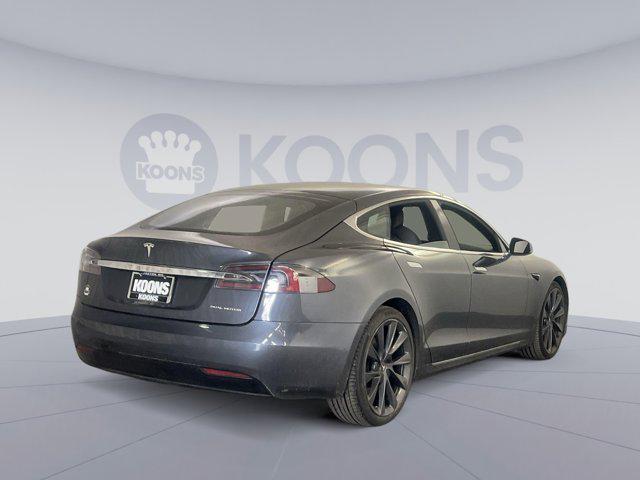 used 2021 Tesla Model S car, priced at $43,000