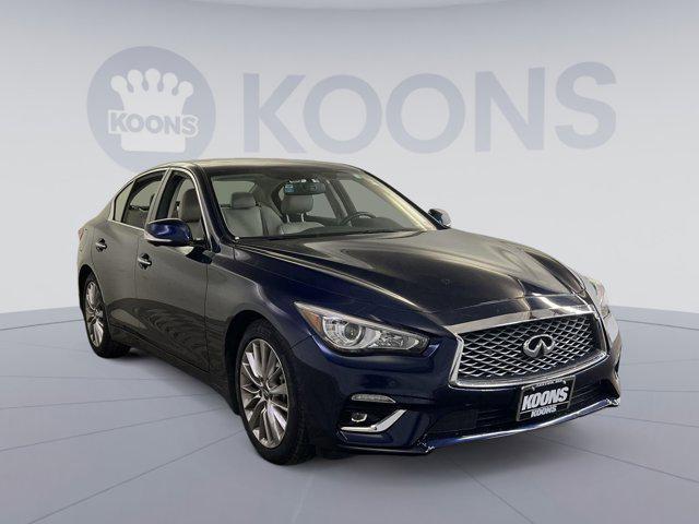 used 2021 INFINITI Q50 car, priced at $24,250