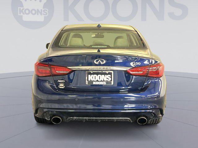 used 2021 INFINITI Q50 car, priced at $24,250