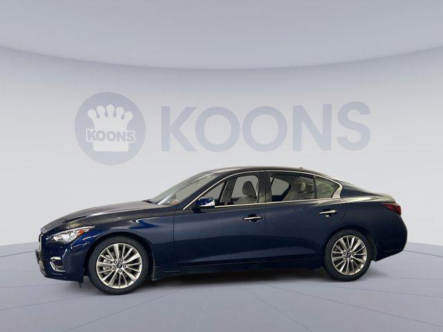 used 2021 INFINITI Q50 car, priced at $24,250