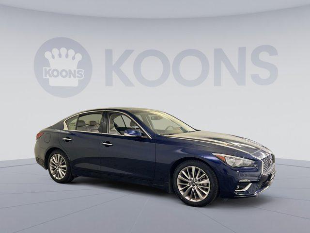 used 2021 INFINITI Q50 car, priced at $24,250