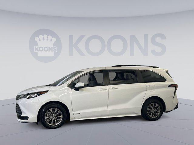 used 2021 Toyota Sienna car, priced at $32,500