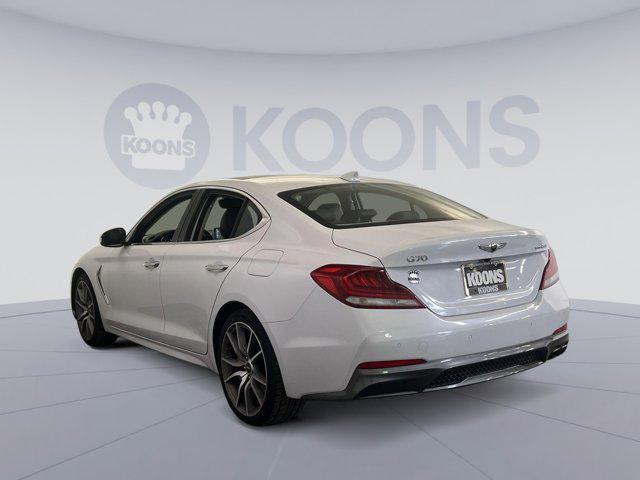 used 2019 Genesis G70 car, priced at $22,500