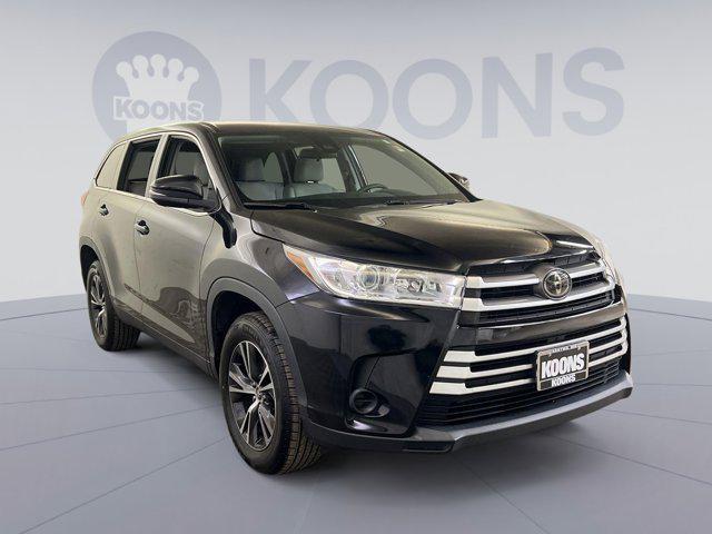 used 2019 Toyota Highlander car, priced at $19,500