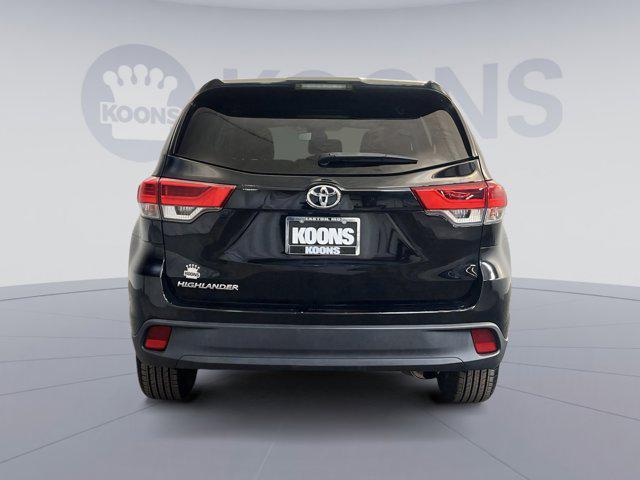 used 2019 Toyota Highlander car, priced at $19,500