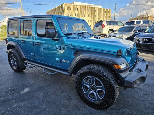 used 2019 Jeep Wrangler Unlimited car, priced at $23,725